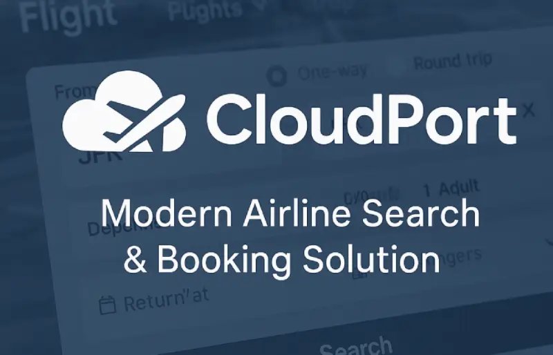 CloudPort – Modern Airline Search & Booking Solution